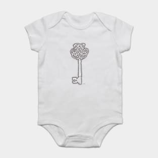 Skeleton Key Baby Bodysuit